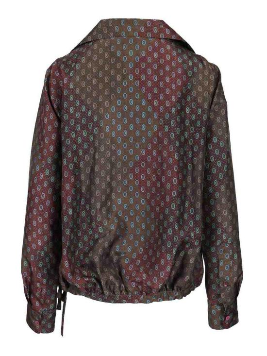 25FW 드리스 반 노튼 블라우스 252010702212735E15 Dark Red - DRIES VAN NOTEN