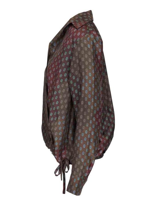 25FW 드리스 반 노튼 블라우스 252010702212735E15 Dark Red - DRIES VAN NOTEN