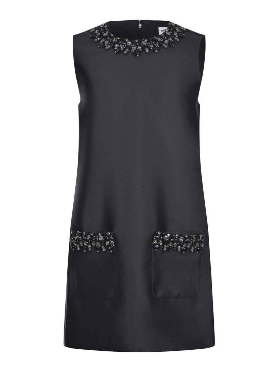  셀프 포트레이트 미디 스커트 AW25061SBLACK Black