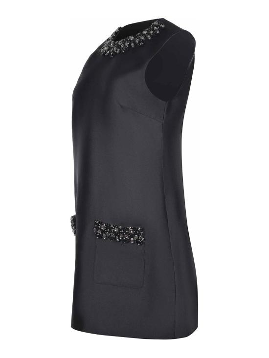  셀프 포트레이트 미디 스커트 AW25061SBLACK Black - SELF PORTRAIT