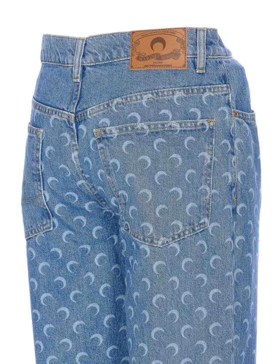  마린세르 스트레이트 팬츠 MPA070BCDEN0002BL05 Blue - MARINE SERRE