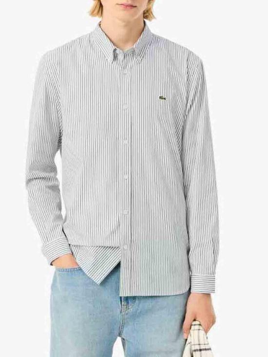 25FW 라코스테 긴팔 셔츠 CH5084737 Green - LACOSTE