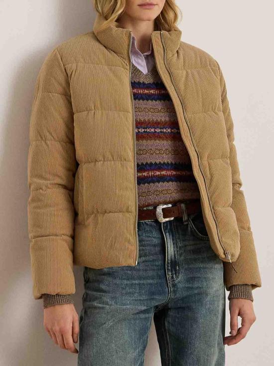 25FW 랄프 로렌 미디 스커트 297P04115002 Brown - RALPH LAUREN