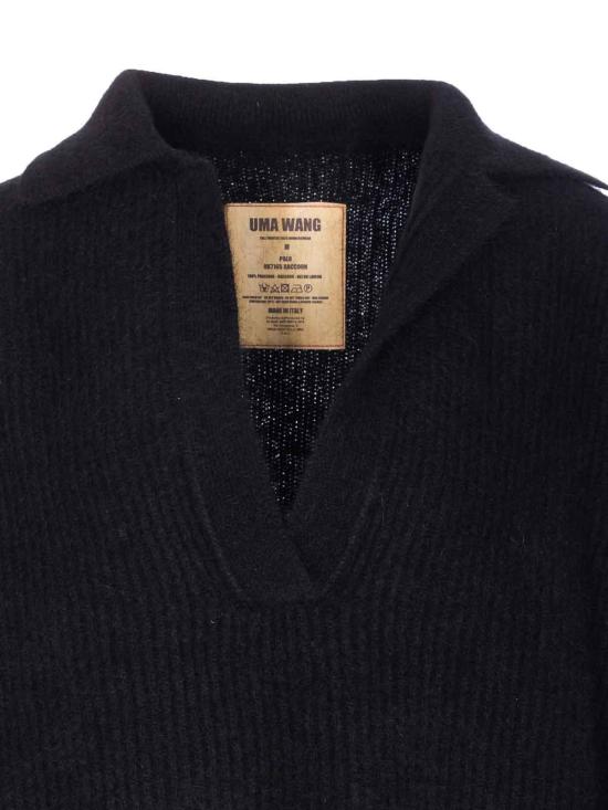 26FW 우마 왕 스웨터 UK7165UW900 Black - UMA WANG