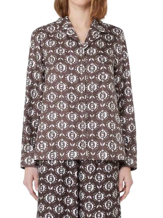 25FW 위켄드막스마라 블라우스 252511606165E15 Brown - WEEKEND MAX MARA