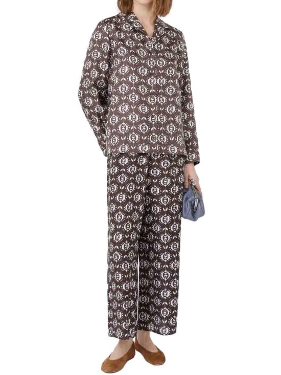 25FW 위켄드막스마라 블라우스 252511606165E15 Brown - WEEKEND MAX MARA