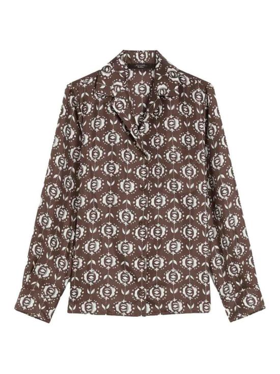 25FW 위켄드막스마라 블라우스 252511606165E15 Brown