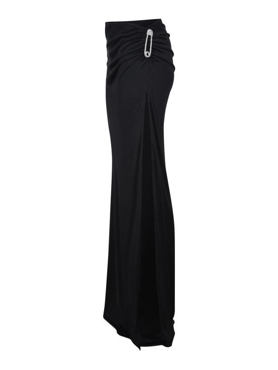  쥬세페 디 모라비토 미디 스커트 SK149X0531599 Black - GIUSEPPE DI MORABITO