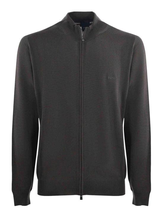 26FW 휴고보스 하이드 집업 집업 니트 504763471024395E18 Green