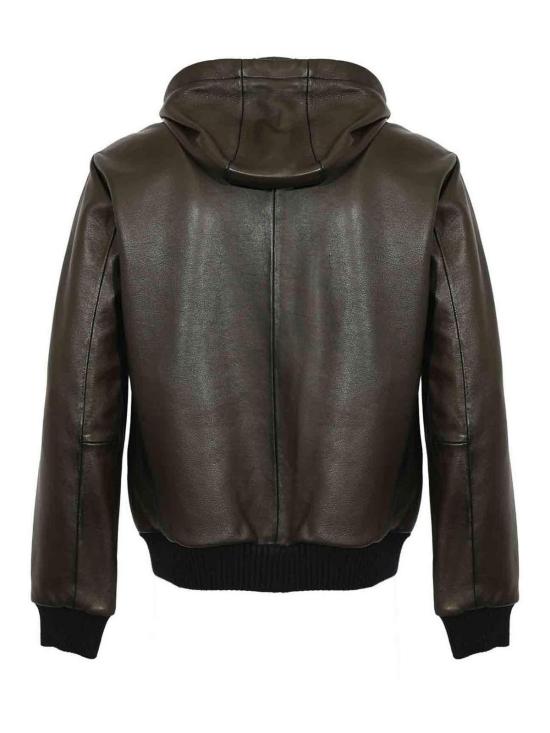 25FW 레더 오소리티 가죽 자켓 JONAH06 Dark Brown - LEATHER AUTHORITY