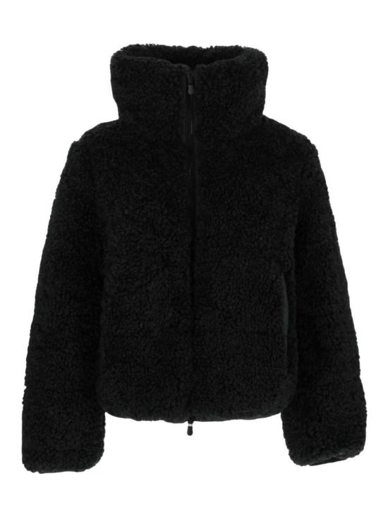  세이브더덕 Kennie 케니 페이크 퍼 푸퍼 자켓 D31990WCURL21KENNIE10000 Black