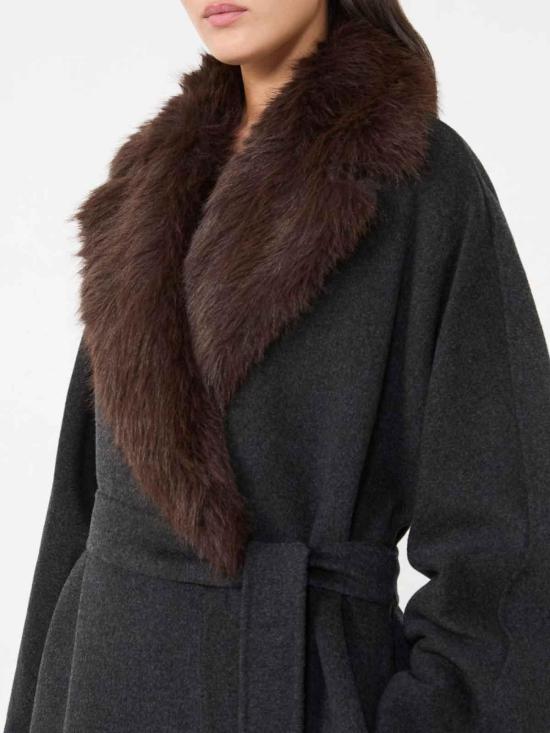  위켄드막스마라 미디 스커트 252501601365006E15 Dark Grey - WEEKEND MAX MARA