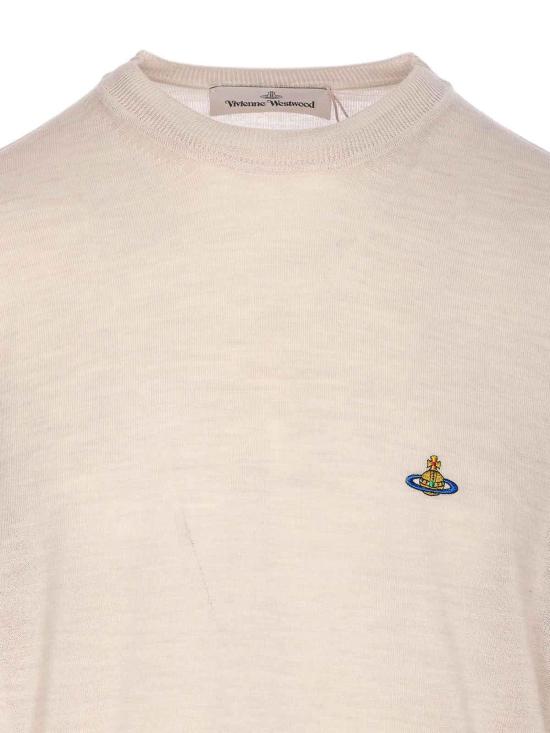  비비안웨스트우드 스웨터 27010012Y003YP403 Beige - VIVIENNE WESTWOOD