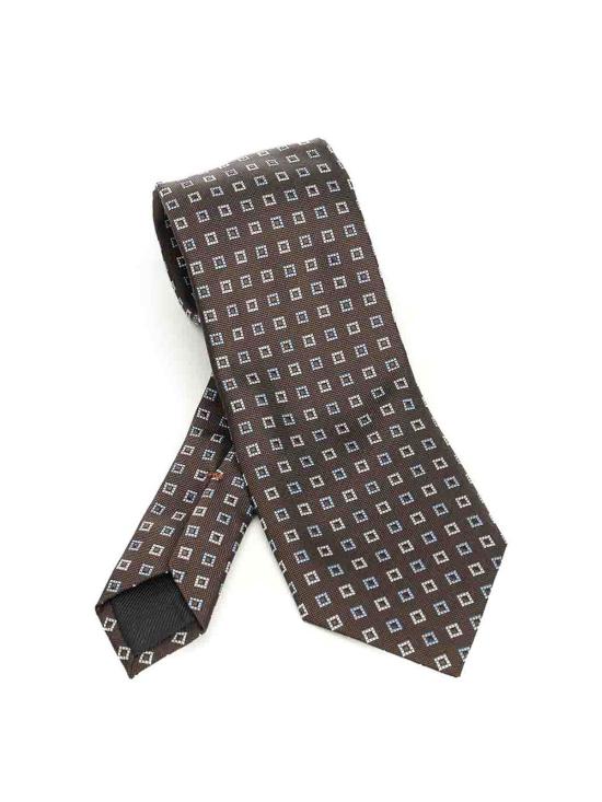 26FW 에르메네질도제냐 넥타이 Z2D04TA21P8BR1 Brown