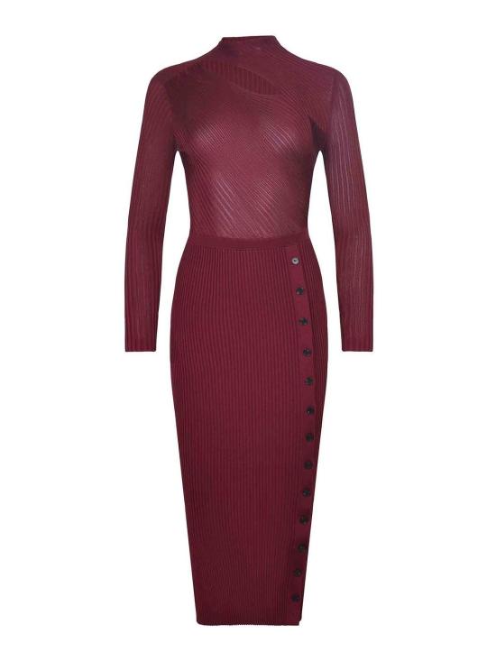  셀프 포트레이트 숏팬츠 PF25080MBURGUNDY Purple