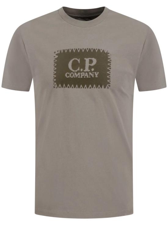 25FW 씨피 컴퍼니 반팔 티셔츠 19CMTS723A 005100W356 Grey