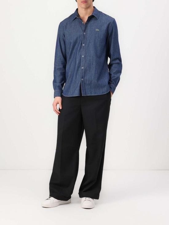 26SS 라코스테 긴팔 셔츠 CH9084MK9 Blue - LACOSTE
