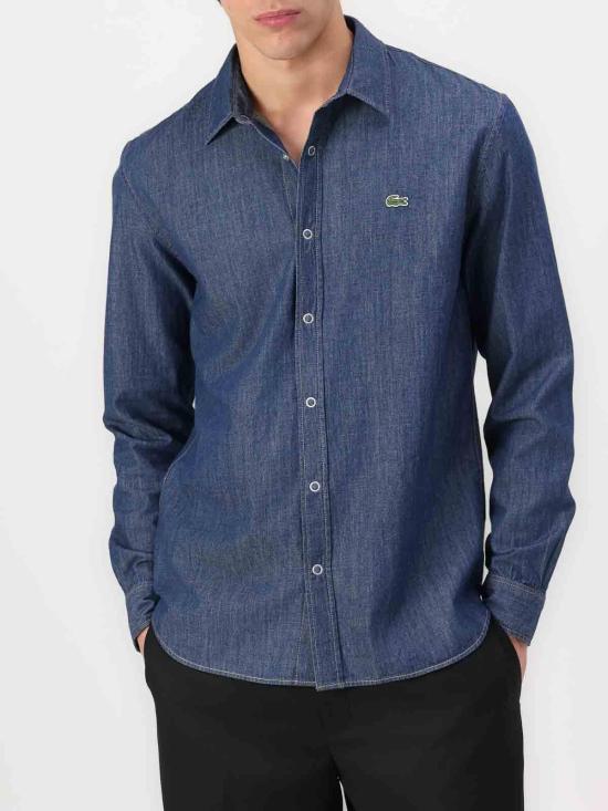 26SS 라코스테 긴팔 셔츠 CH9084MK9 Blue - LACOSTE
