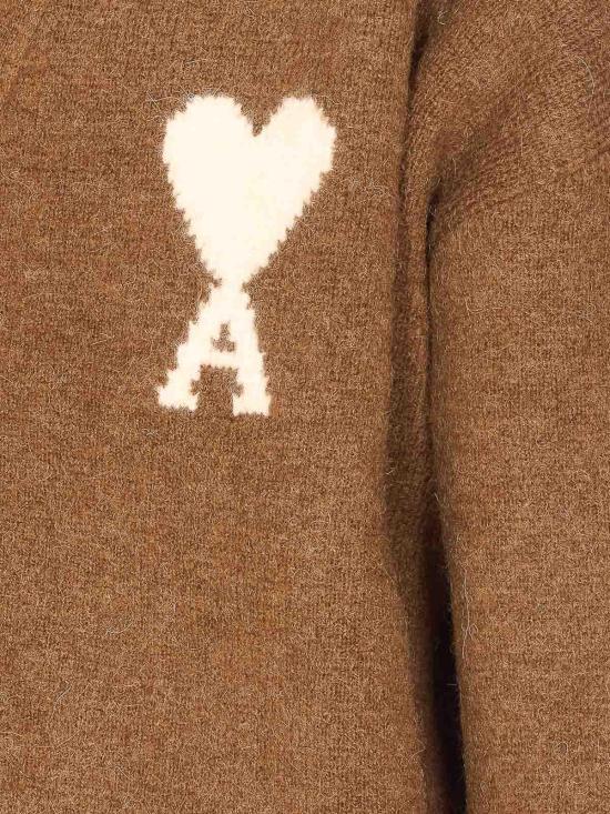  아미 가디건 UKC365KN0135217 Brown - AMI