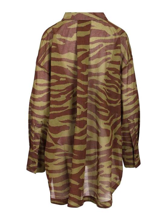 25FW 디 아티코 블라우스 250WCH00015CCC082PR997 Brown - THE ATTICO