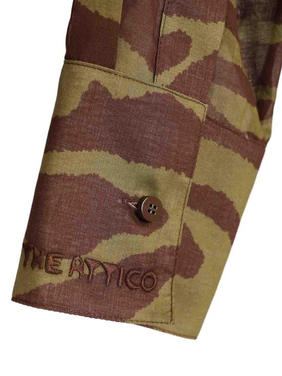 25FW 디 아티코 블라우스 250WCH00015CCC082PR997 Brown - THE ATTICO