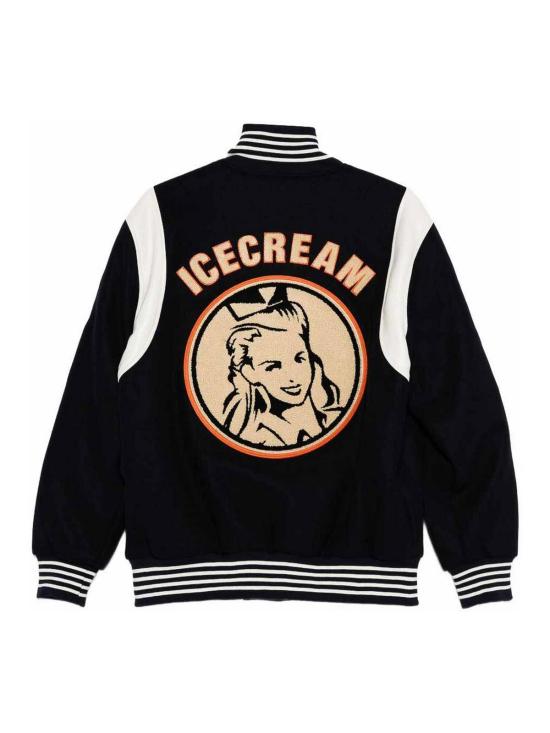  아이스크림 봄버 자켓 IC25202NAVY Blue - ICECREAM