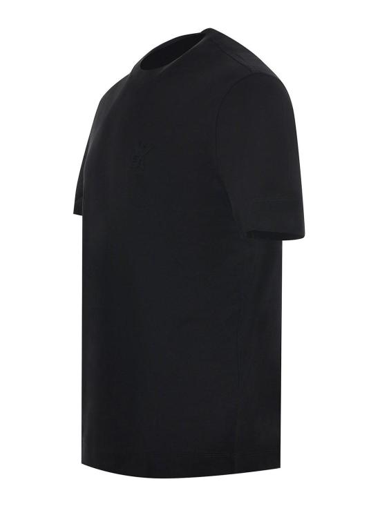 25FW 엠포리오 아르마니 반팔 티셔츠 EM002963AF10761UC001 Black - EMPORIO ARMANI