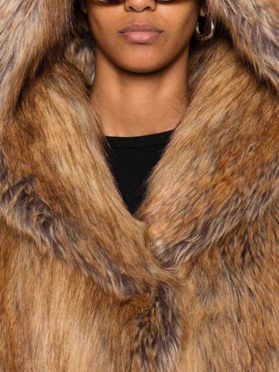  비비 쿠튀르 무스탕 MADRIDLIGHTBROWN Light Brown - B&B COUTURE