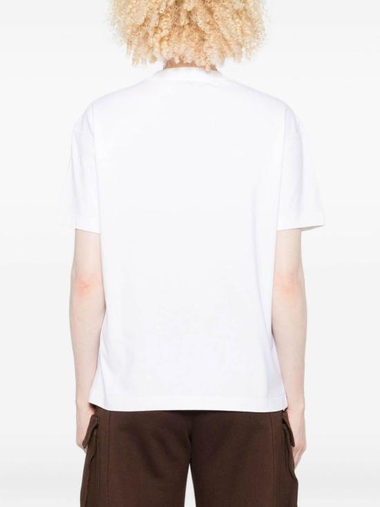 26FW 오프화이트 반팔 티셔츠 OWAA089F25JER0020110 White - OFF WHITE