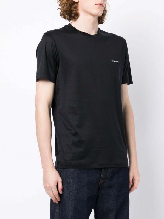 25FW 엠포리오 아르마니 반팔 티셔츠 8N1TD81JUVZ0920 Blue - EMPORIO ARMANI