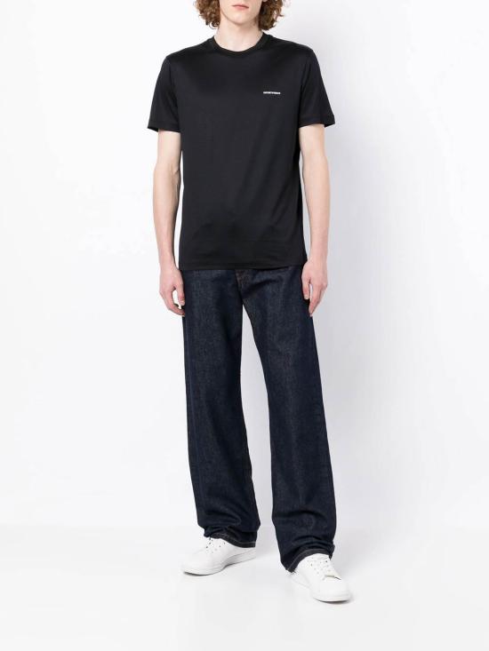 25FW 엠포리오 아르마니 반팔 티셔츠 8N1TD81JUVZ0920 Blue - EMPORIO ARMANI