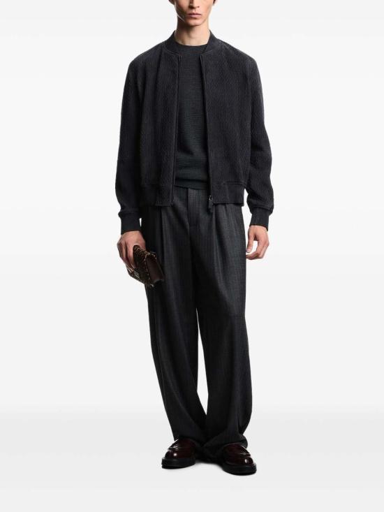 25FW 엠포리오 아르마니 스웨터 EM002196AF13851F8035 Grey - EMPORIO ARMANI