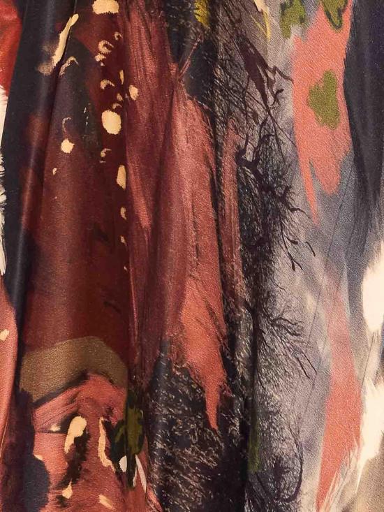 25FW 야비 롱 스커트 D138SHELTONSCYC19EW05 Multicolour - YAVI