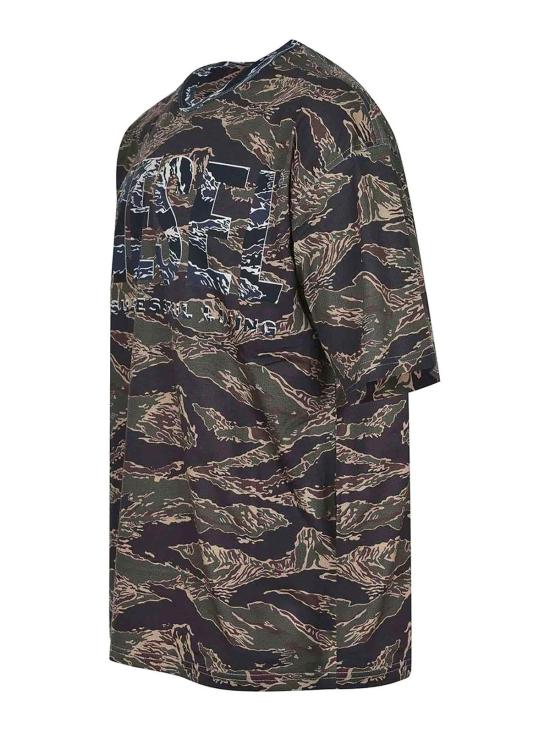  디젤 반팔 티셔츠 A193430AJFJ51FA Green - DIESEL