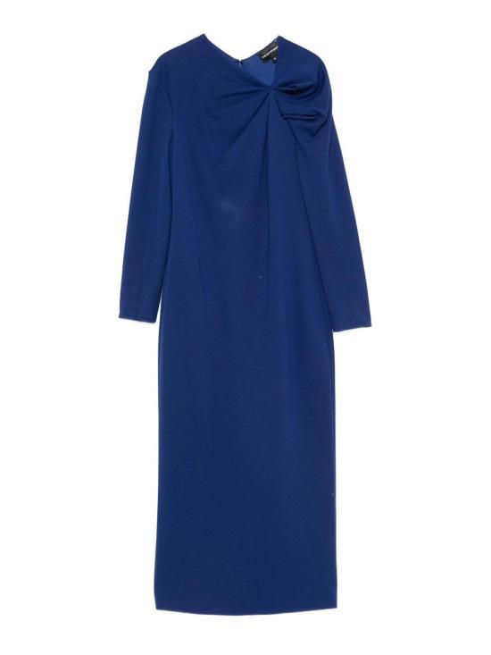 26FW 엠포리오 아르마니 미디 스커트 EW002783AF12303UB105 Blue