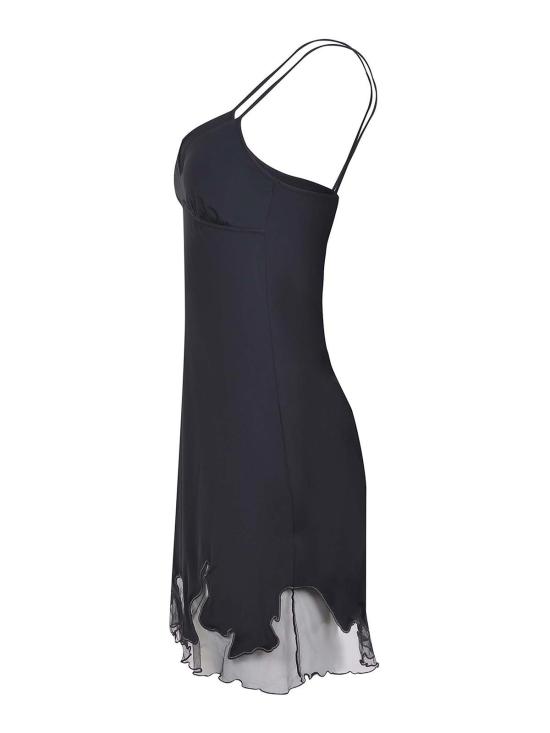  디젤 미디 스커트 A196110NKCV9XXA Black - DIESEL