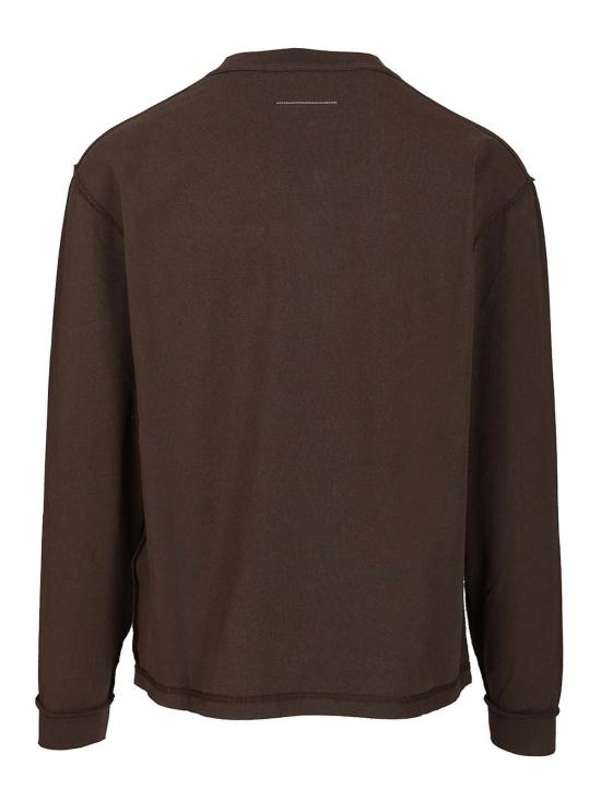 26FW MM6 메종마르지엘라 반팔 티셔츠 SH0NH0016M20050143 Brown - MM6 MAISON MARGIELA