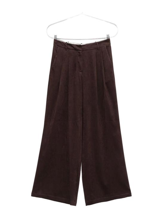 25FW 알리지 스트레이트 팬츠 165130A5042CHOCO Brown