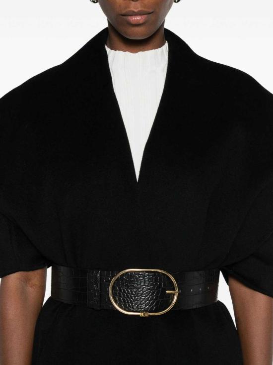 25FW 엘리자베타프랜치 미디 스커트 CP67D56E2110 Black - ELISABETTA FRANCHI