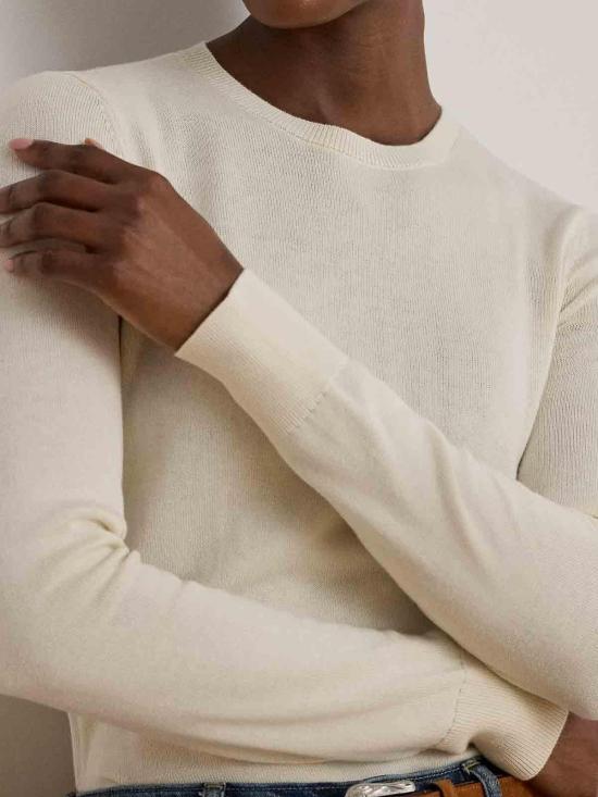 25FW 랄프 로렌 스웨터 200919000000 Cream - RALPH LAUREN