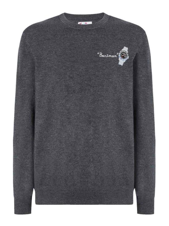 25FW 세인트바쓰 긴팔 티셔츠 HERONLIGHTEMBRY03128I Grey