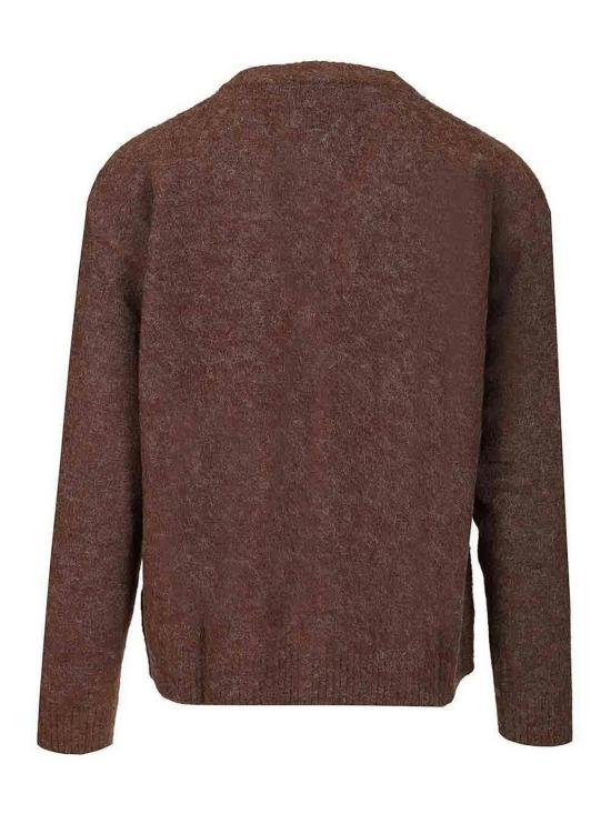  아미시 가디건 AMU059CN34XXXXC0017 Brown - AMISH