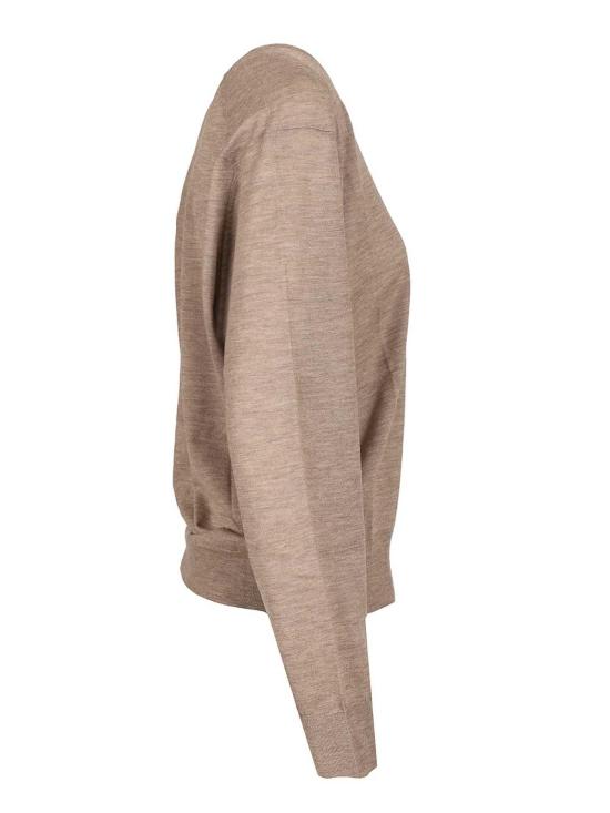 25FW 루루 스튜디오 스웨터 JULIOTAUPEMELANGE Beige - LOULOU STUDIO