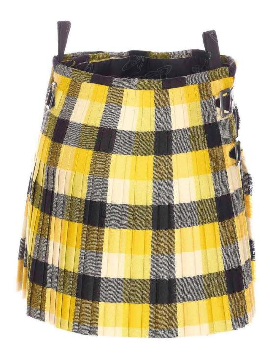 25FW 비비안웨스트우드 숏 원피스 1F020006W018QE206 Yellow - VIVIENNE WESTWOOD