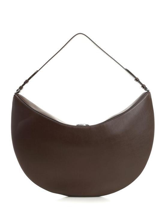 25FW 자크뮈스 오발로 숄더백 25HBAW00437AC18A08890 Brown - JACQUEMUS
