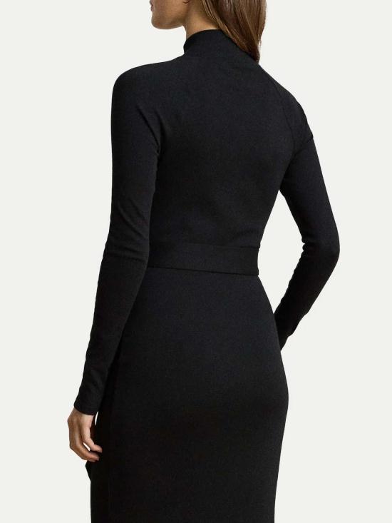 25FW 랄프 로렌 미디 스커트 200980036001 Black - RALPH LAUREN