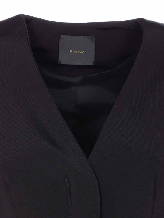 26FW 핑코 베스트 106070A04IZ99 Black - PINKO