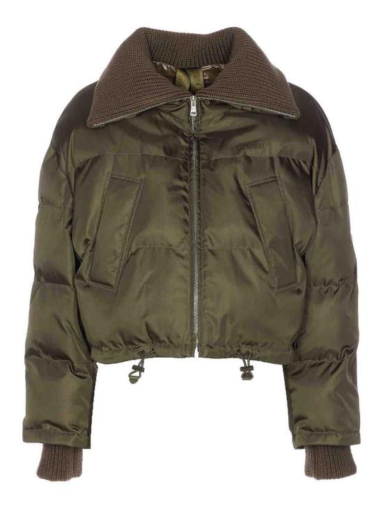  구찌 크롭 봄버 830892ZAKAX3602 Green