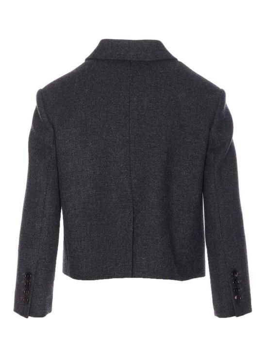 25FW 구찌 클래식 라펠 울 재킷 836720Z7AXH1168 Grey - GUCCI