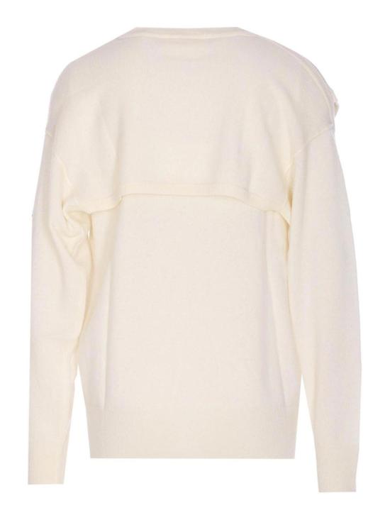 25FW 리사 양 스웨터 2025324CR White - LISA YANG